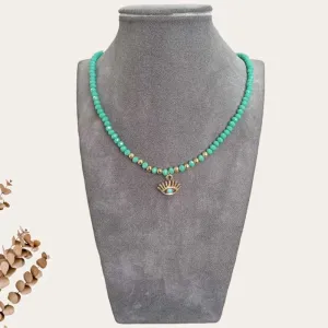 Gold Eye Necklace