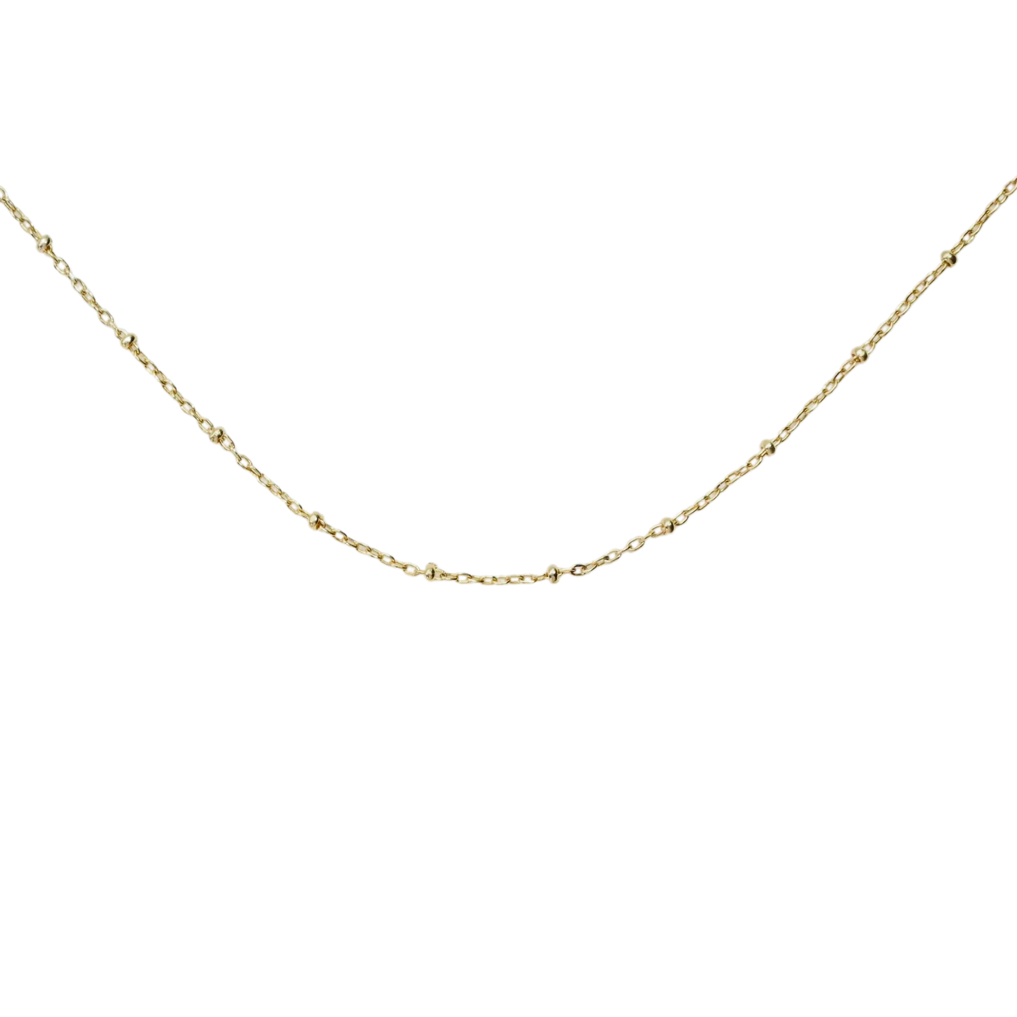 Gold Satellite Ball Choker