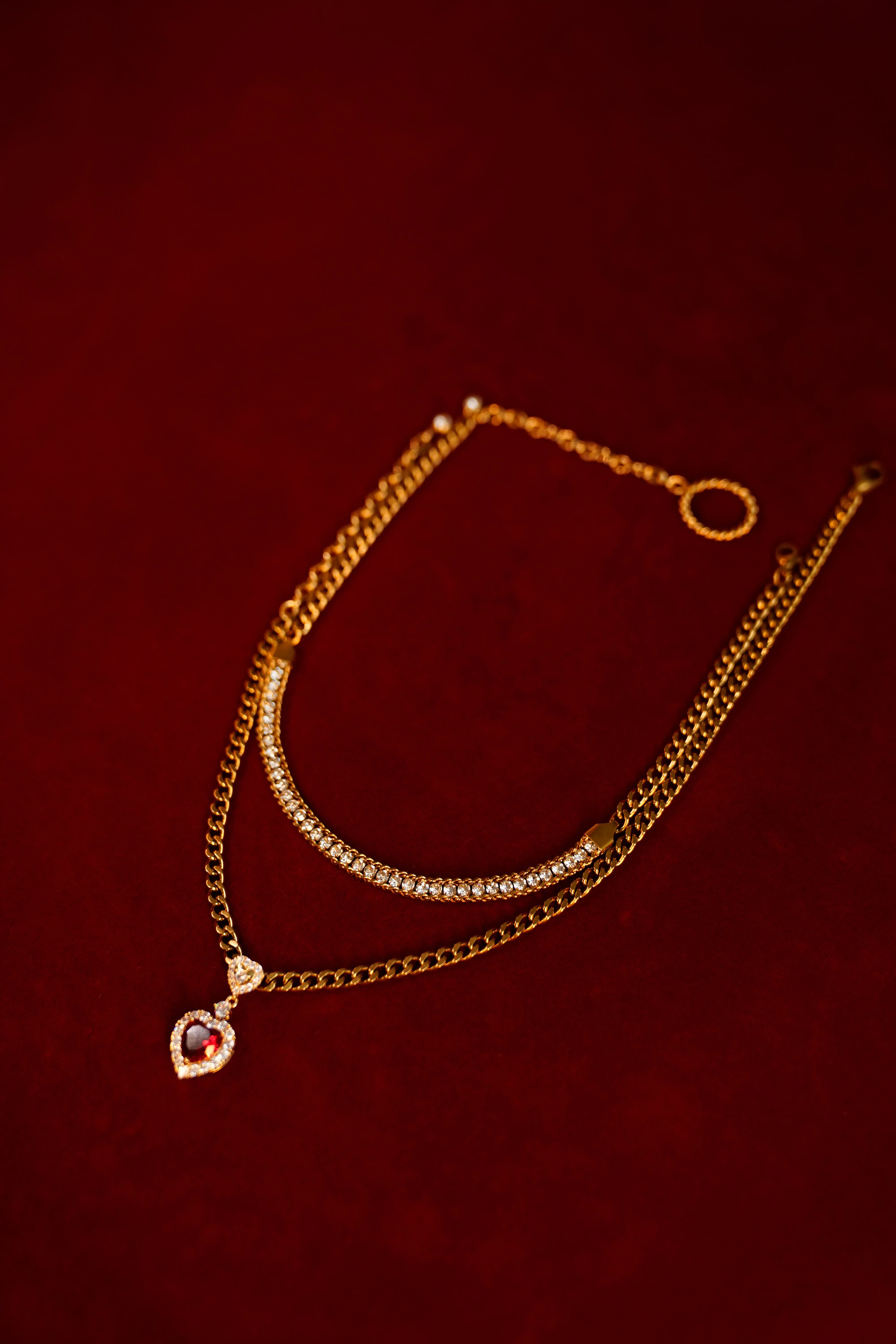 Golden Dazzle Tennis Choker