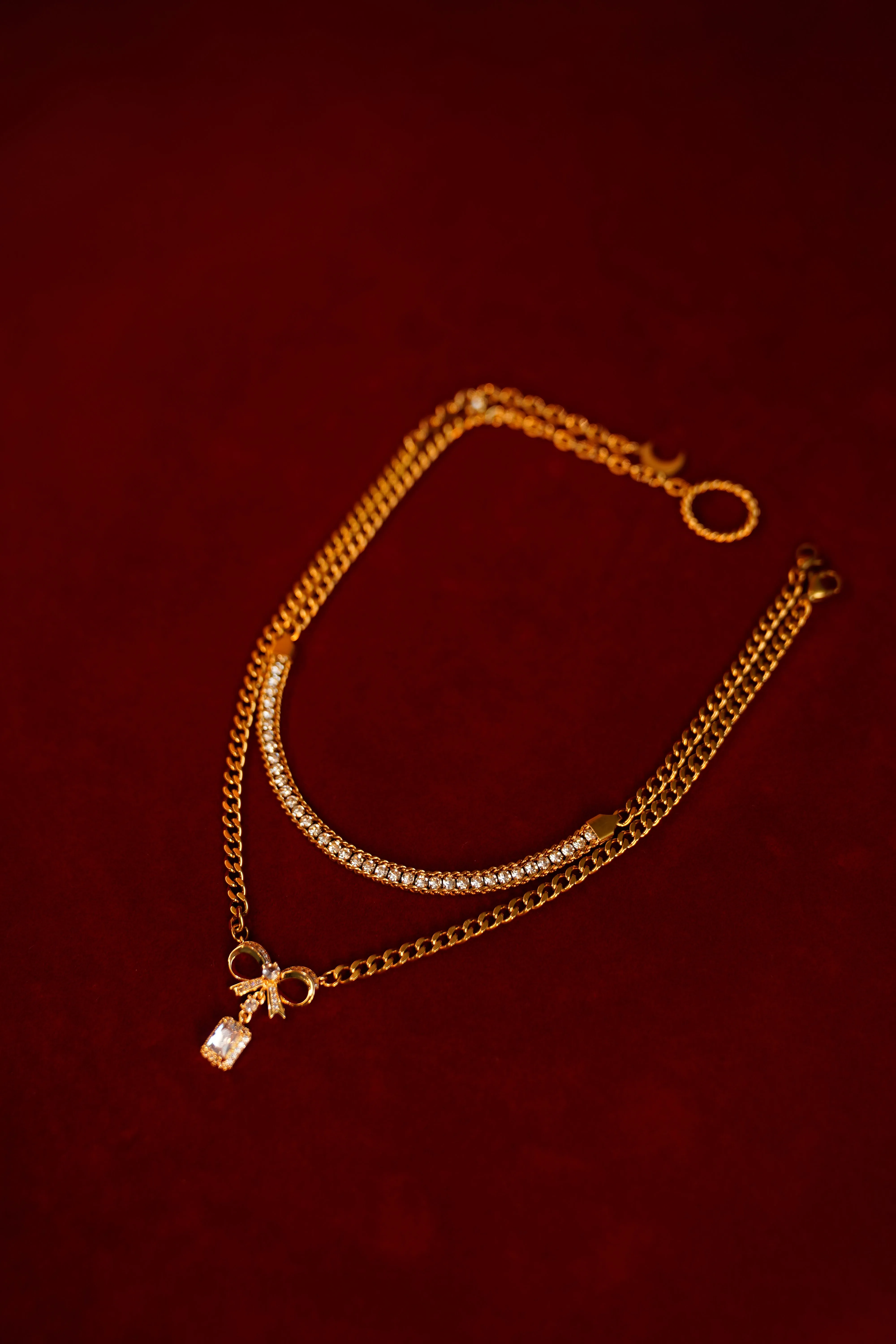 Golden Dazzle Tennis Choker