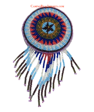 Hand Beaded Hair Barrette GHB004