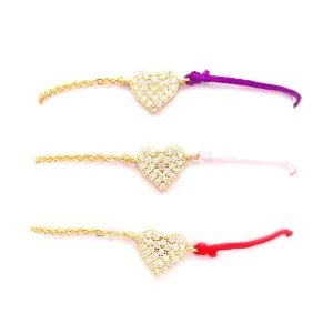 Heart Chain Bracelet