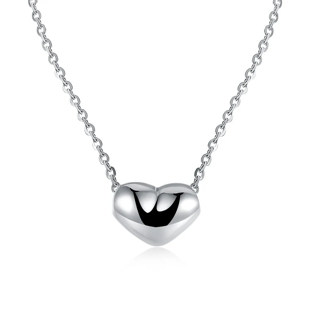 Heart Drop Necklace in 18K Gold Plated  Low Stock. Buy Now
