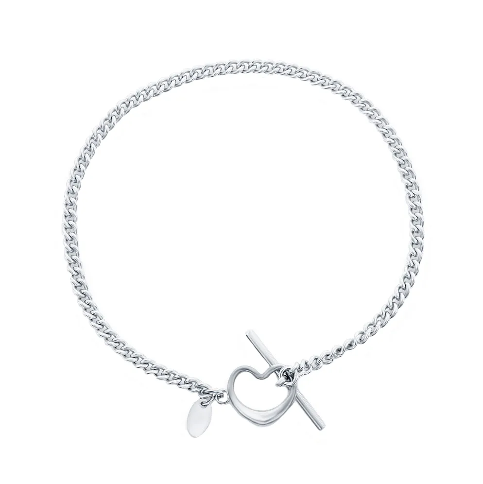 Heart Toggle Bracelet