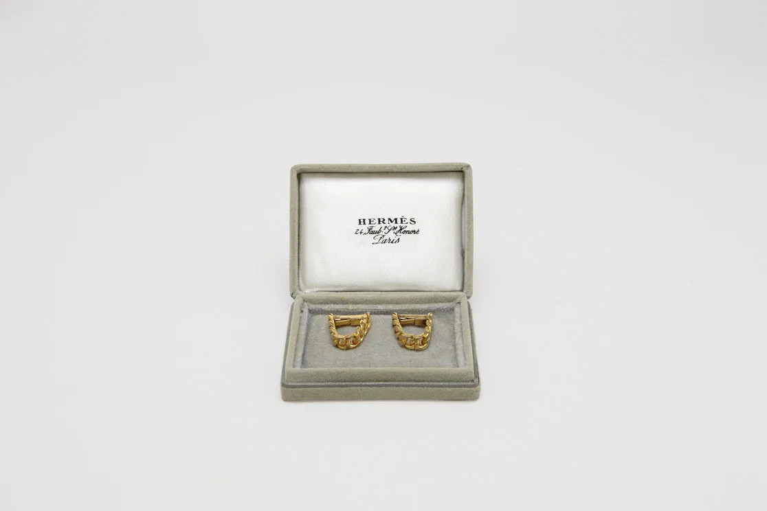 Hermès Chain Link Cufflinks