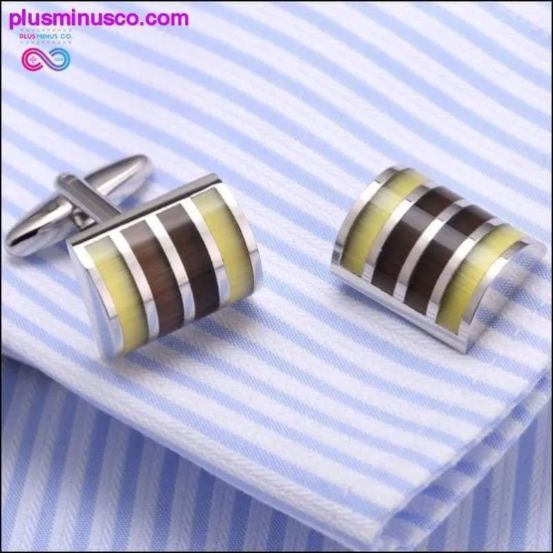 High End Cats Eye Cuff-links  - Perfect Gifts for Wedding