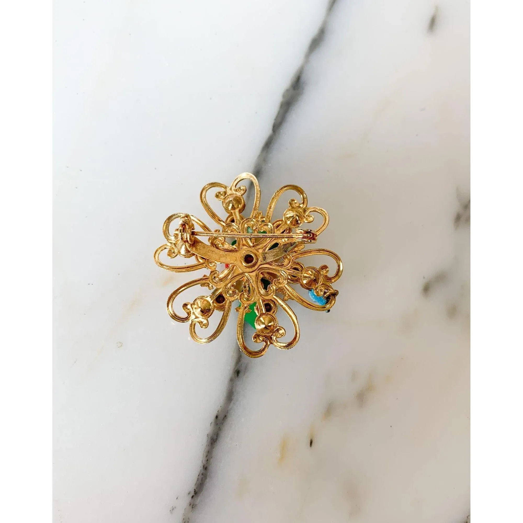 Holly Petite Christmas Brooch