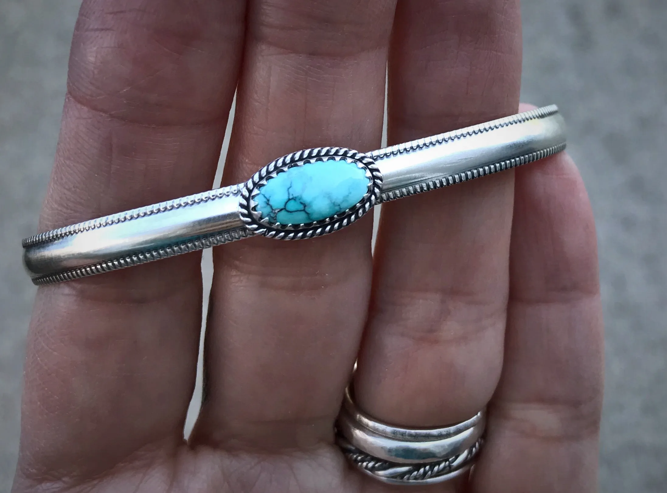 Hubei Turquoise Stacker Cuff