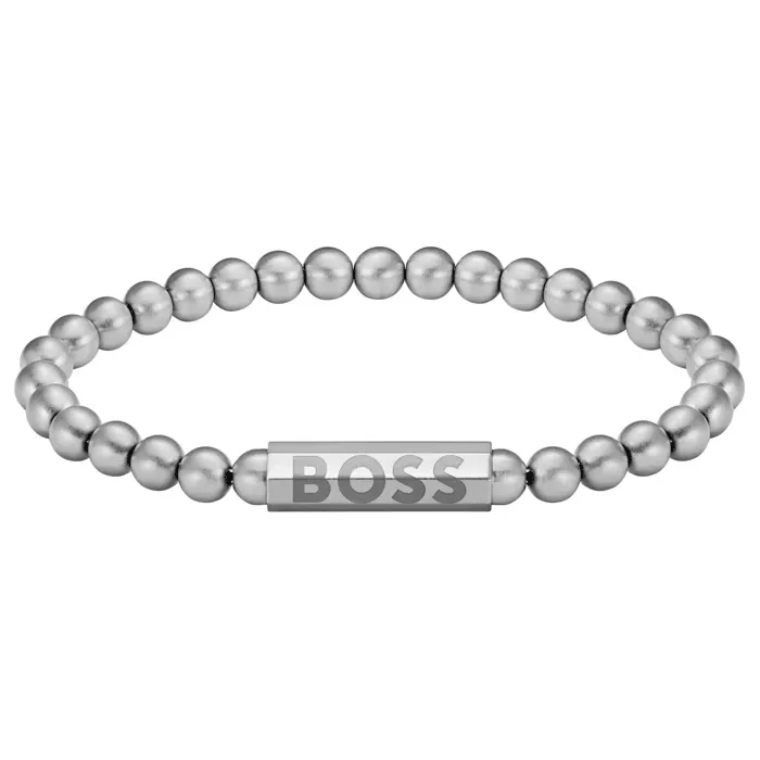 Hugo Boss Jewelry Men's Sphere Collection Stainless Steel Bracelet 1580658M