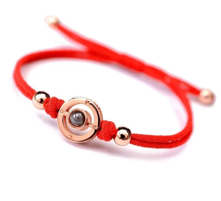 I Love You Projection Unisex Bracelet