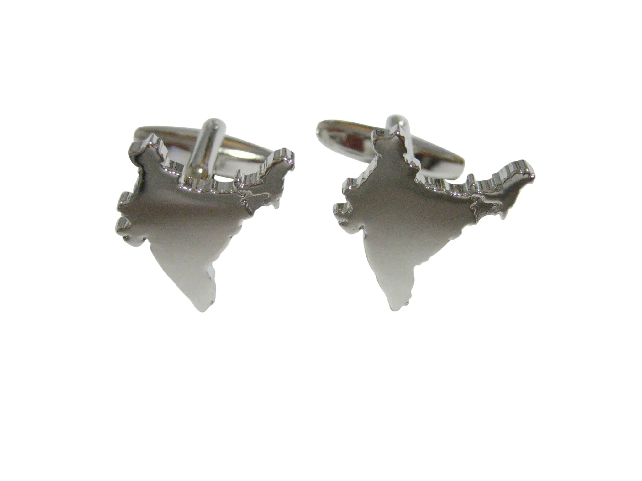 India Map Shape Cufflinks