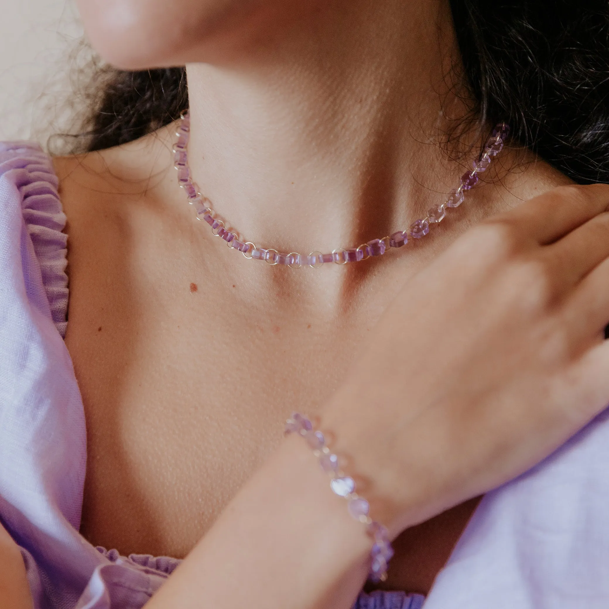 Infinity Choker (Amethyst)