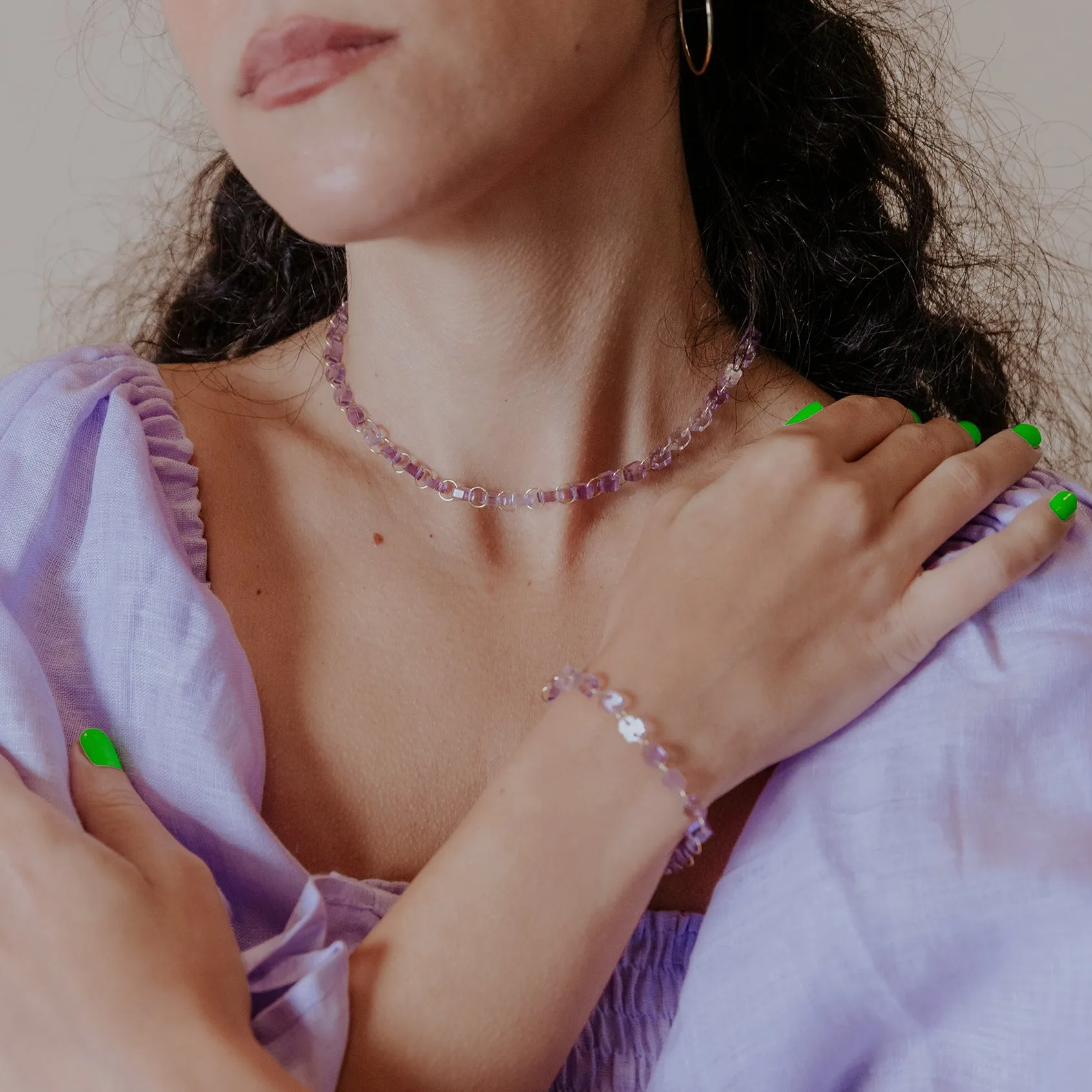 Infinity Choker (Amethyst)
