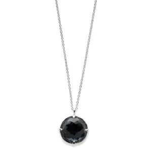 Ippolita Sterling Crystal Hemetite Medium Pendant Necklace