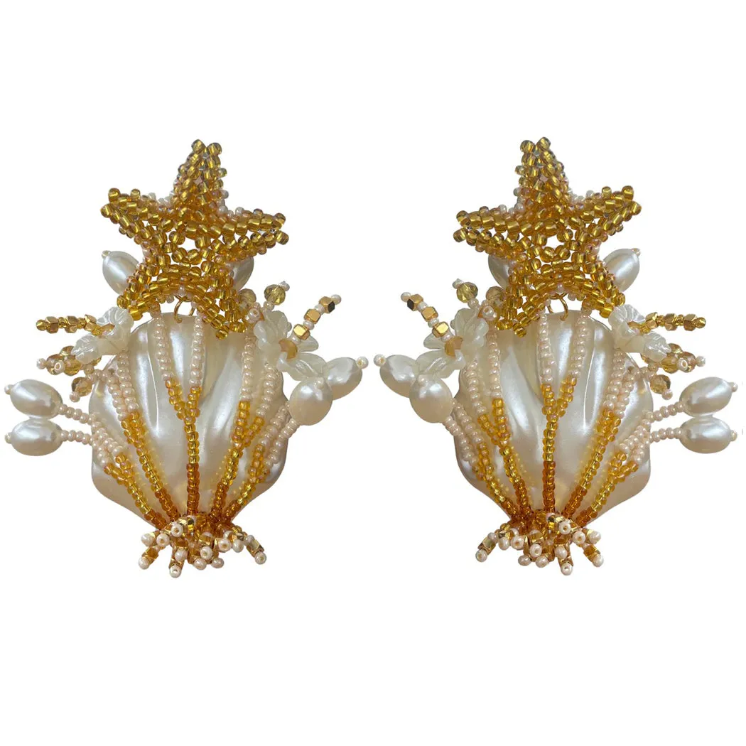 JEWELRY - Gold Star Earrings