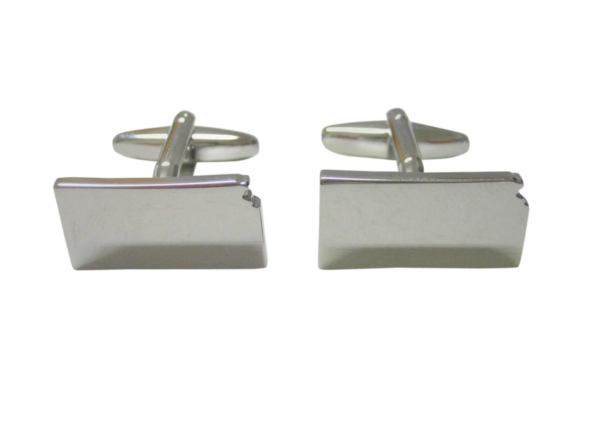 Kansas State Map Shape Cufflinks