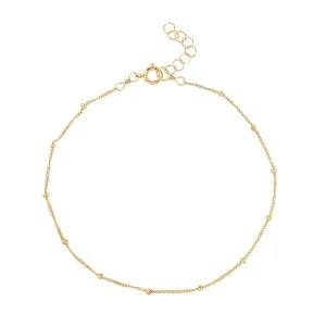 Keiko Ball Chain Bracelet - Gold, Silver
