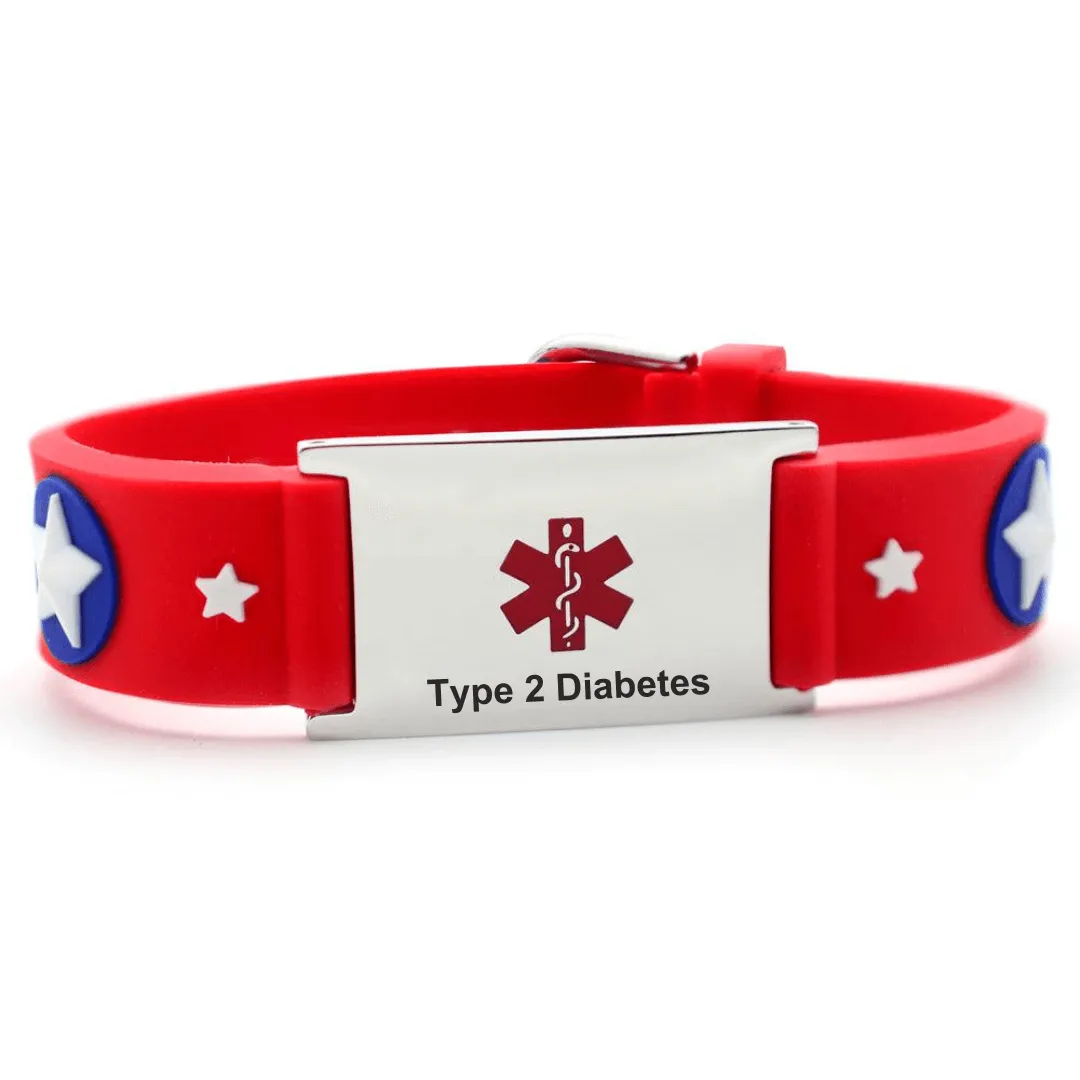 Kids Type 2 Adjustable Medical Alert