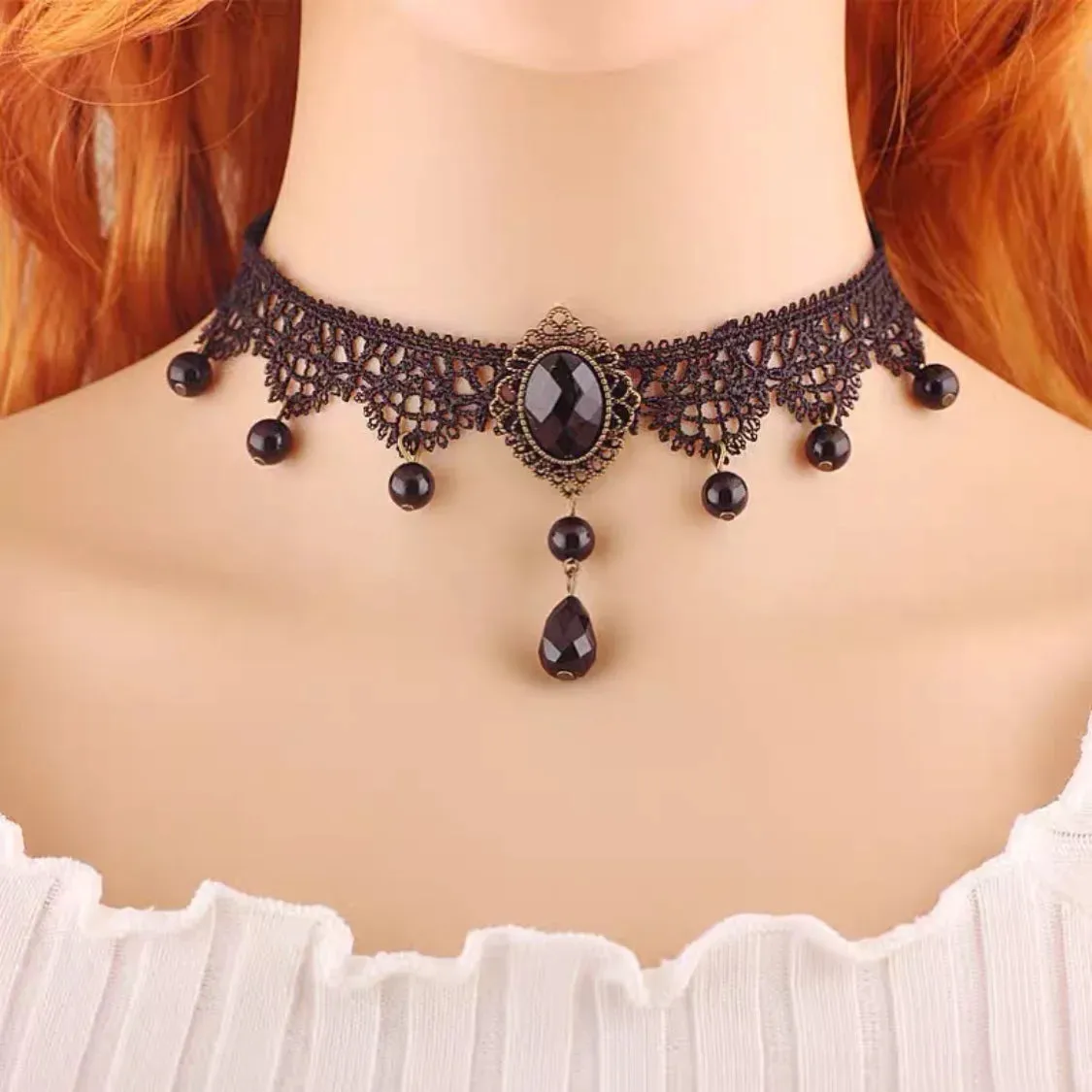 Korean Fashion Velvet Choker Necklace for Women