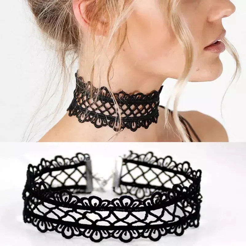Korean Fashion Velvet Choker Necklace for Women