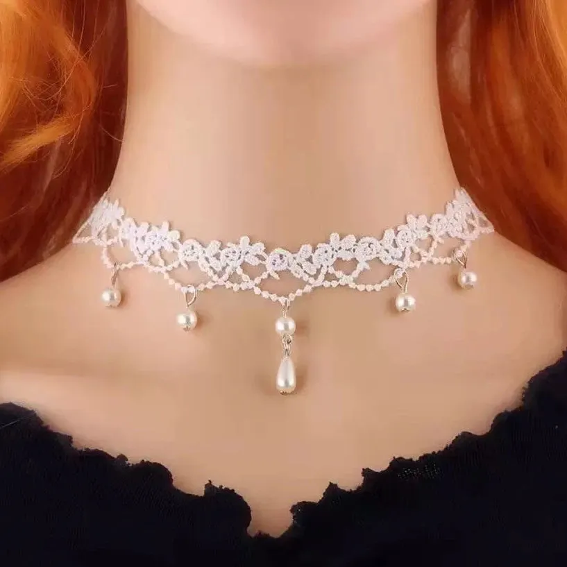 Korean Fashion Velvet Choker Necklace for Women