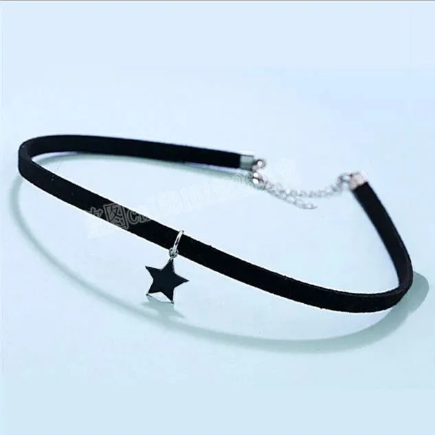Korean Fashion Velvet Choker Necklace for Women