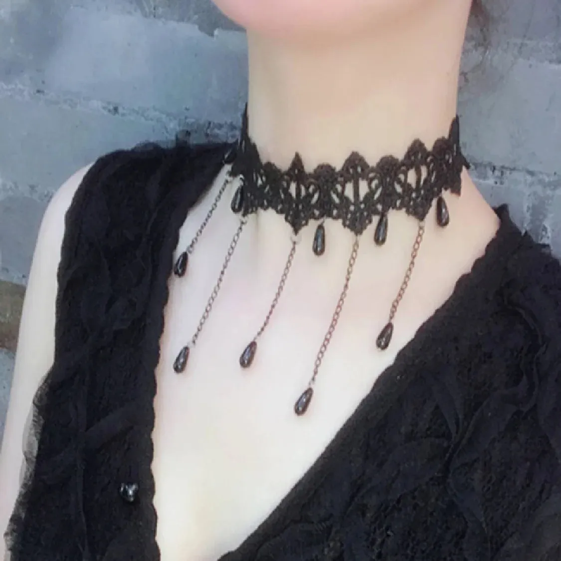 Korean Fashion Velvet Choker Necklace for Women
