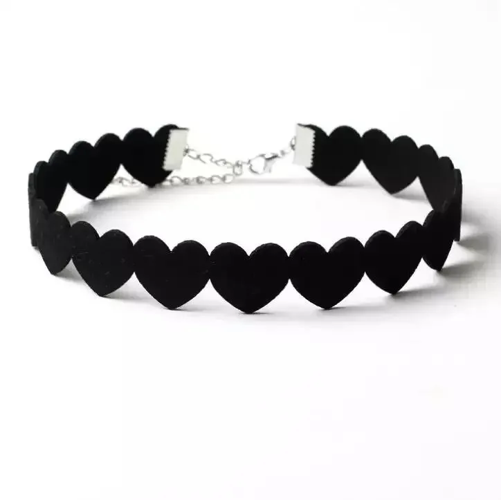 Korean Fashion Velvet Choker Necklace for Women