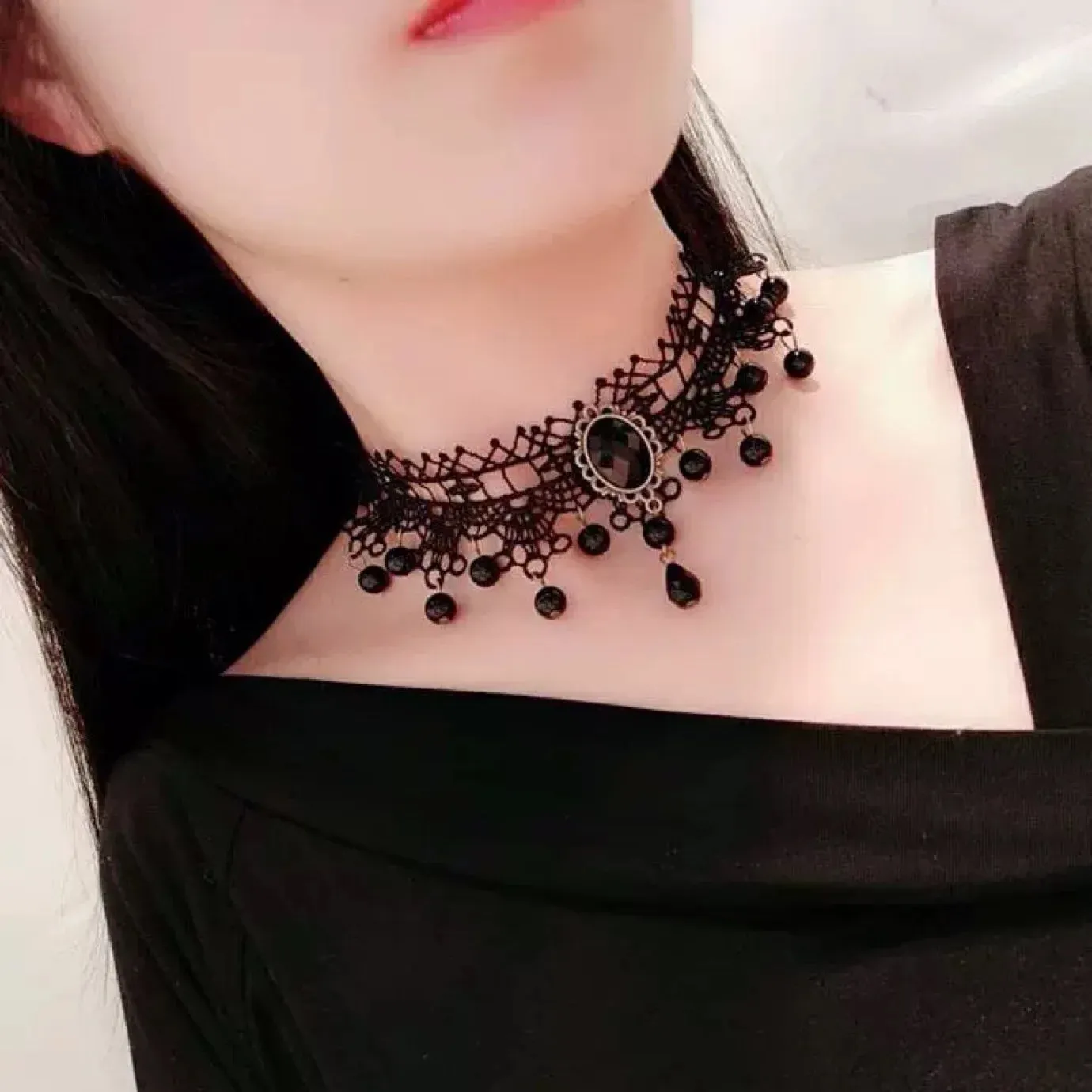Korean Fashion Velvet Choker Necklace for Women