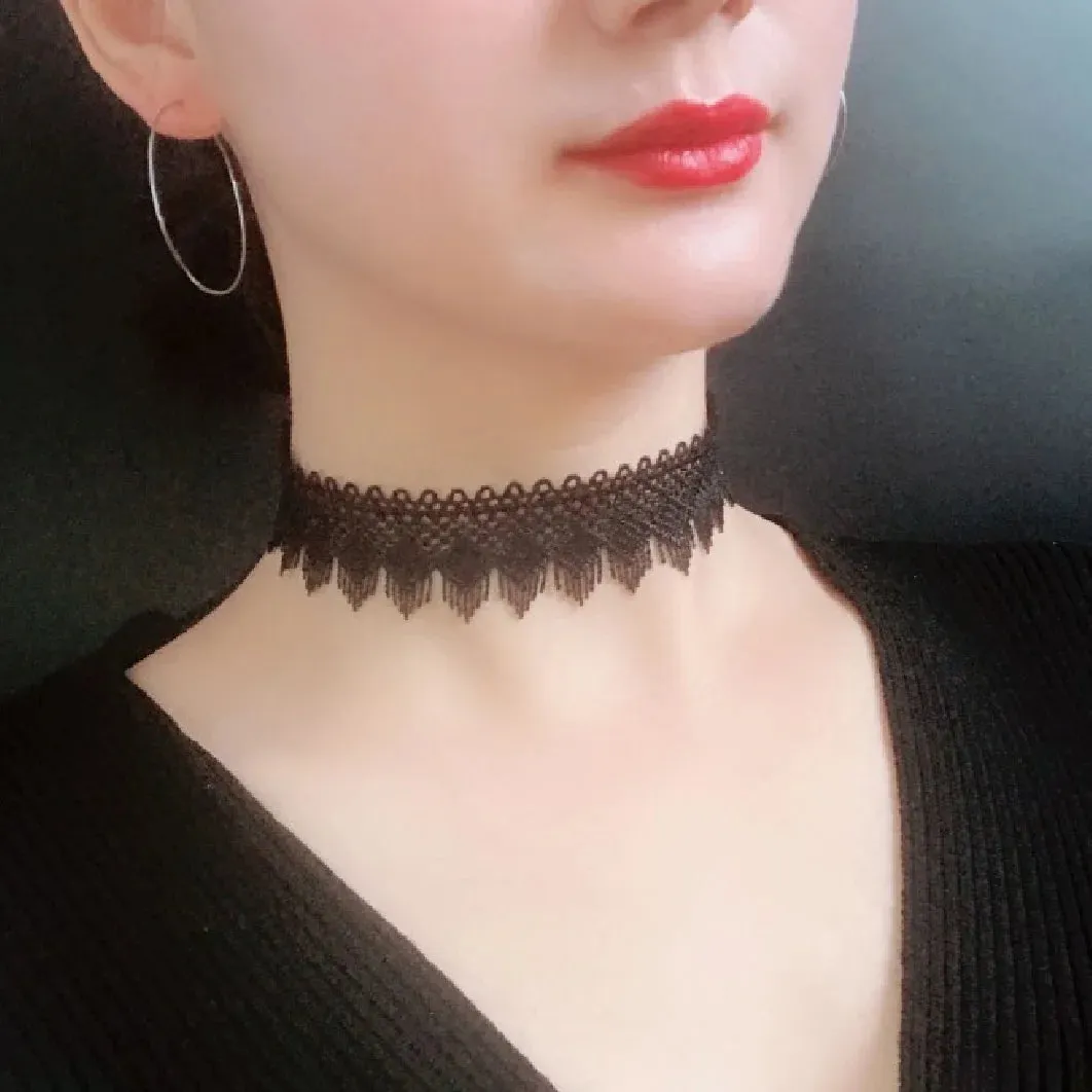 Korean Fashion Velvet Choker Necklace for Women