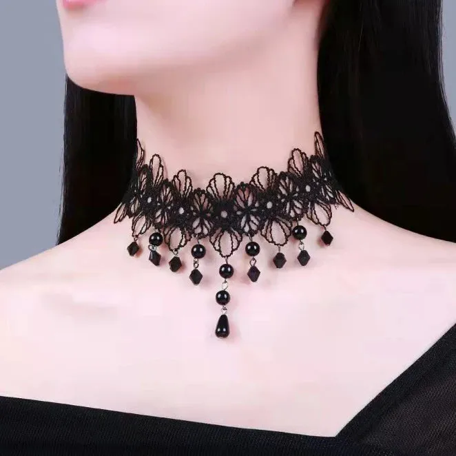 Korean Fashion Velvet Choker Necklace for Women
