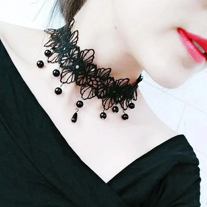 Korean Fashion Velvet Choker Necklace for Women