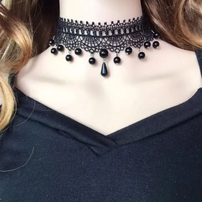 Korean Fashion Velvet Choker Necklace for Women