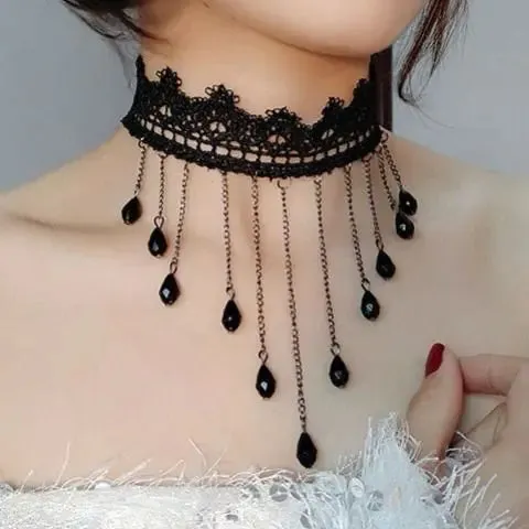 Korean Fashion Velvet Choker Necklace for Women