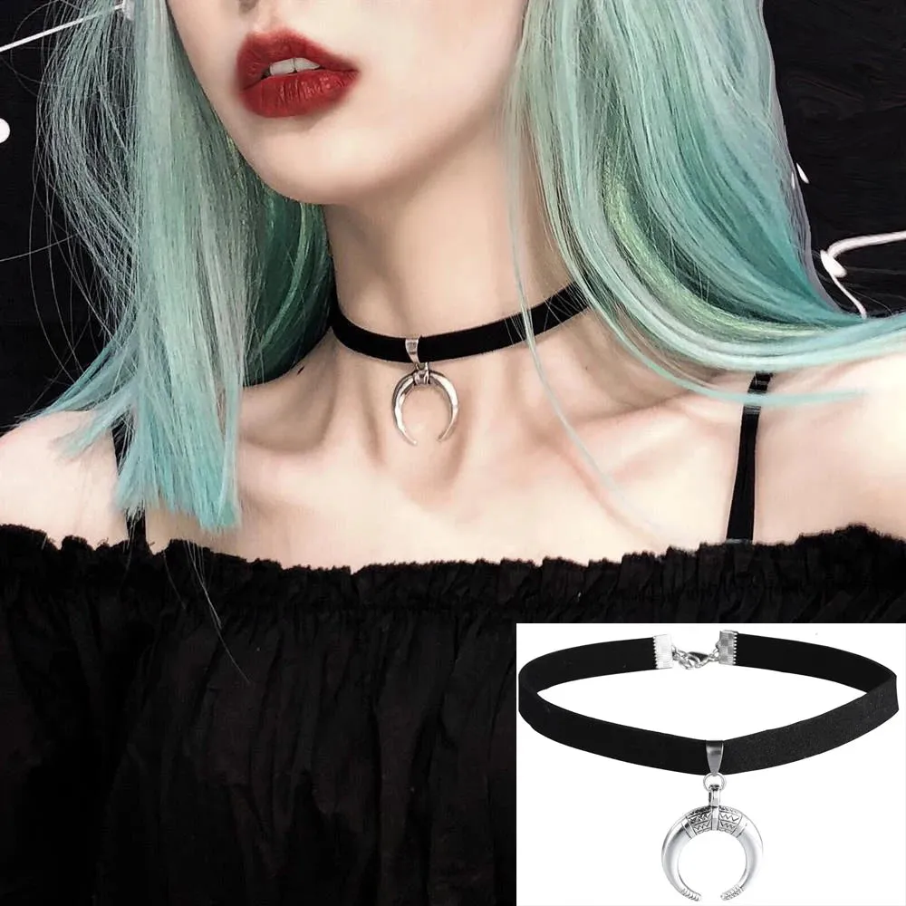 Korean Fashion Velvet Choker Necklace for Women