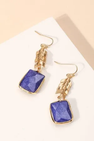 Lapis Dangle Earrings