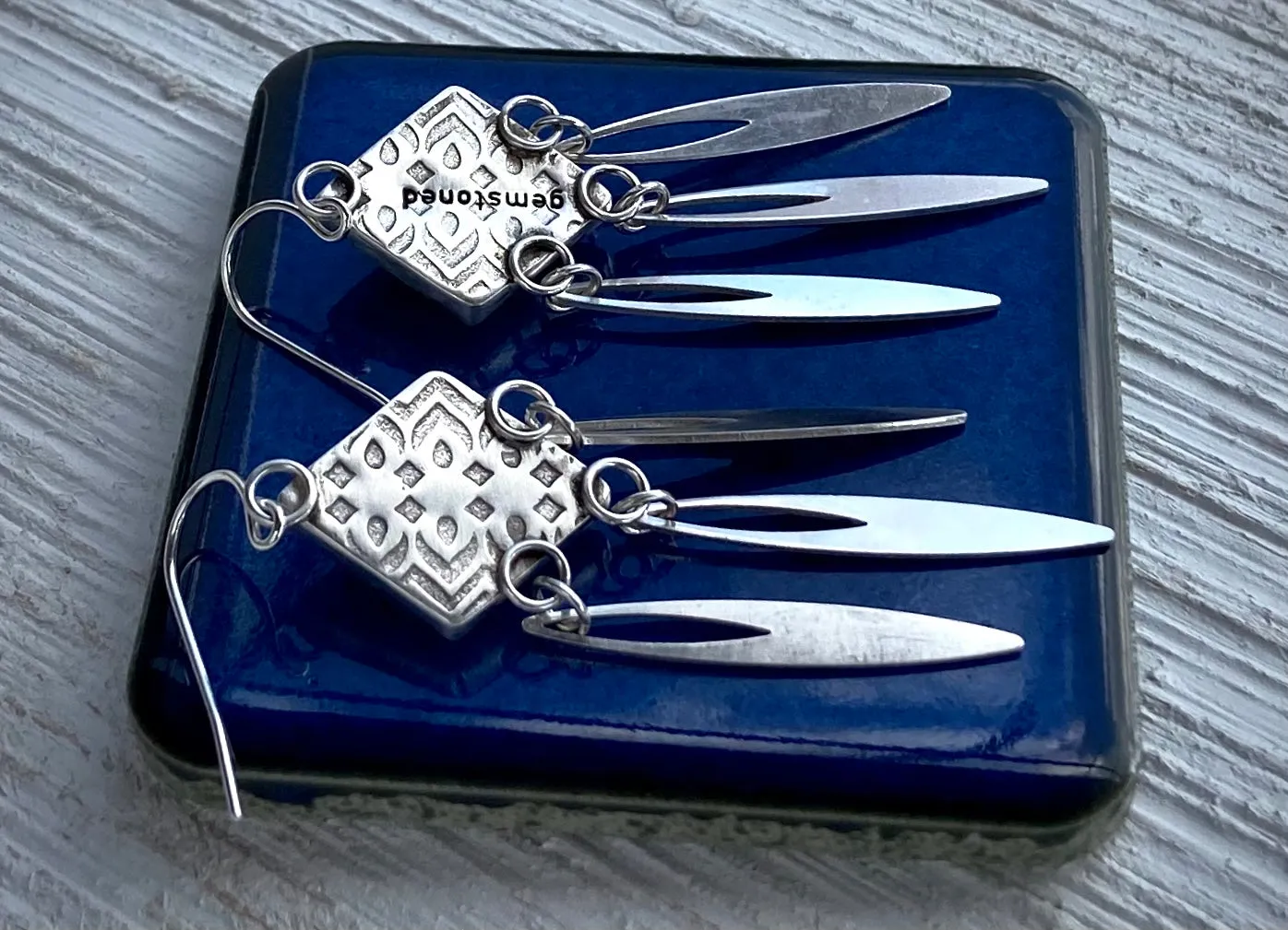 Lapis Lazuli Drop Earrings