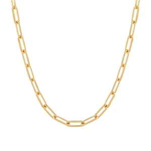 Large Paperclip Link Necklace
