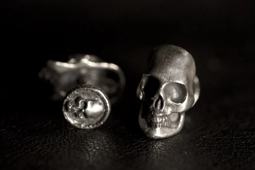 Large Skull Cufflinks