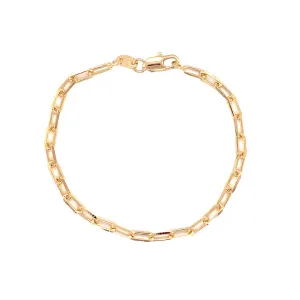 Laurel Paperclip Bracelet