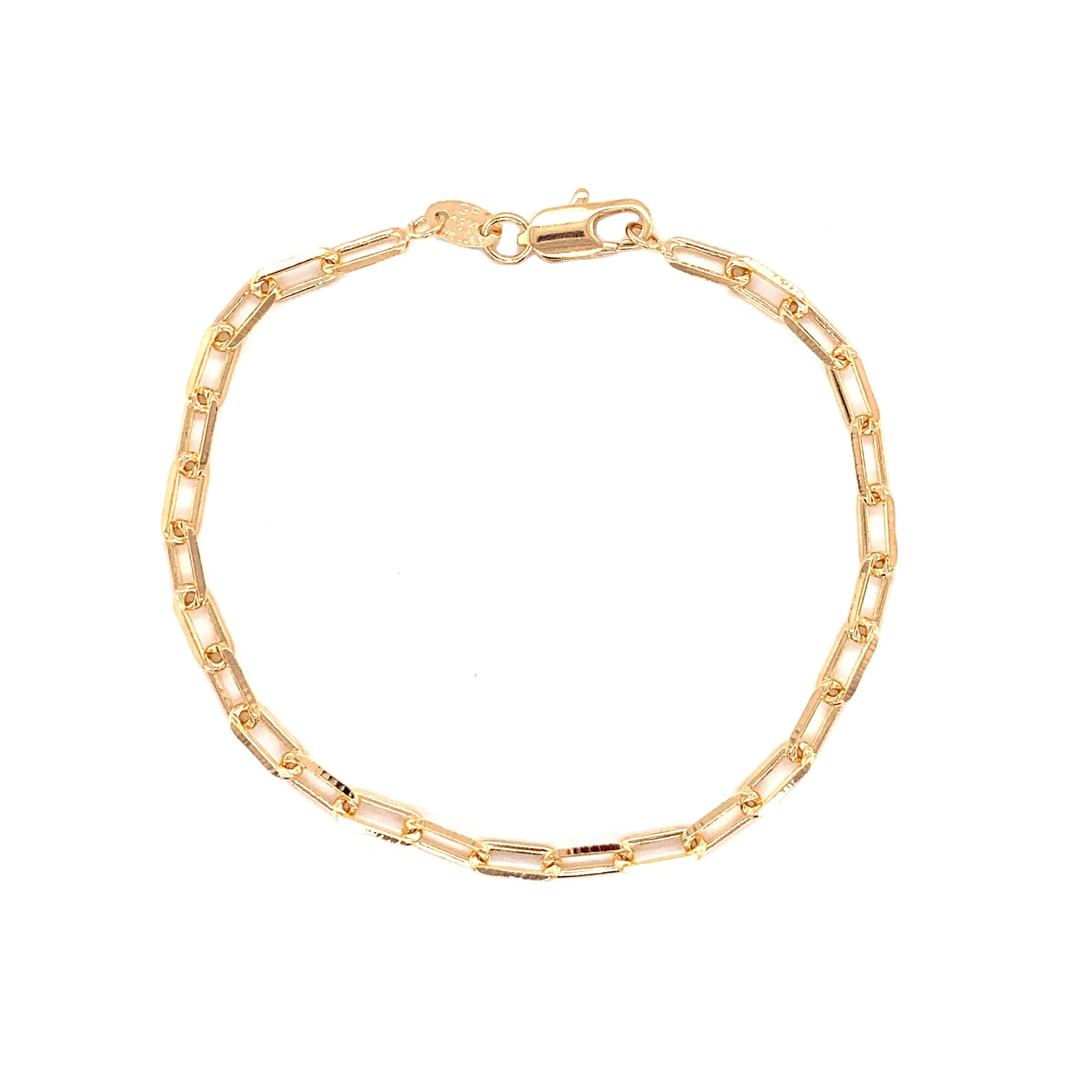 Laurel Paperclip Bracelet