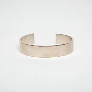 LE GRAMME | 41G POLISHED SILVER RIBBON CUFF BRACELET