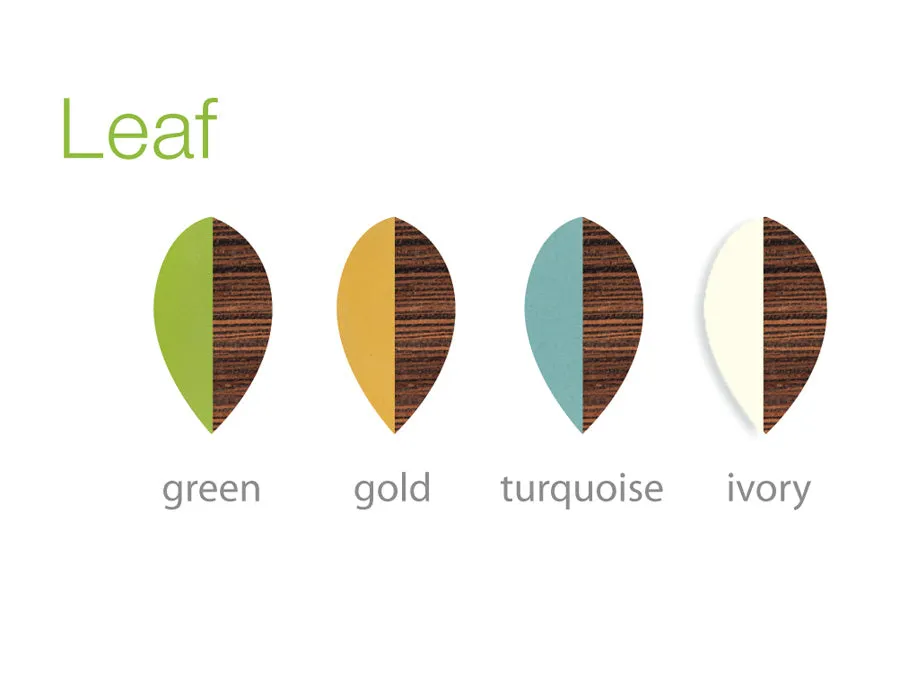 Leaf Cufflinks