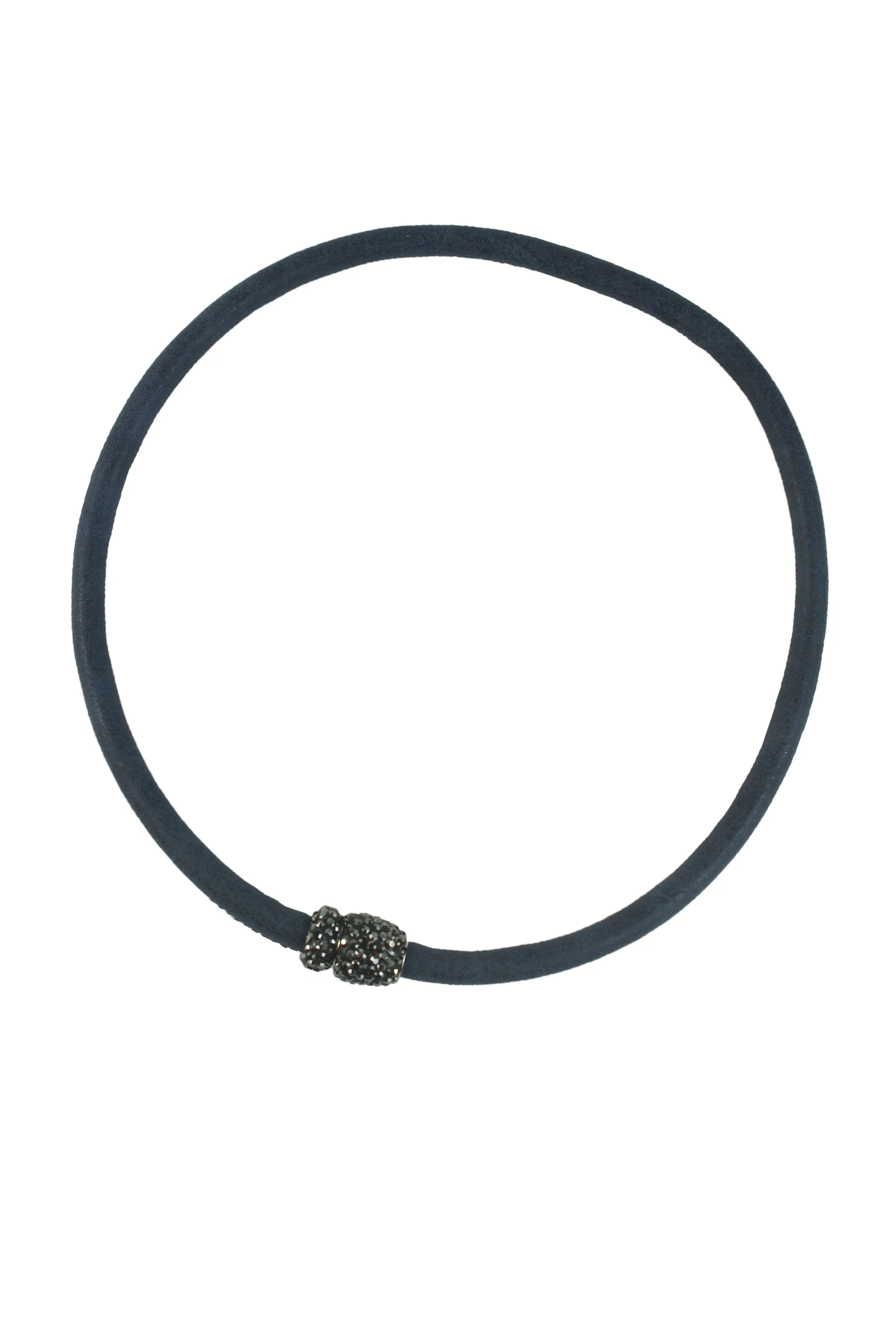 Leather Crystal Necklaces N2890