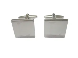 Letter L Etched Monogram Cufflinks