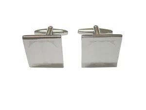 Letter T Etched Monogram Cufflinks