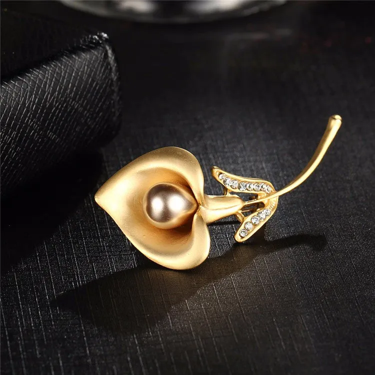Lily Flower Brooch