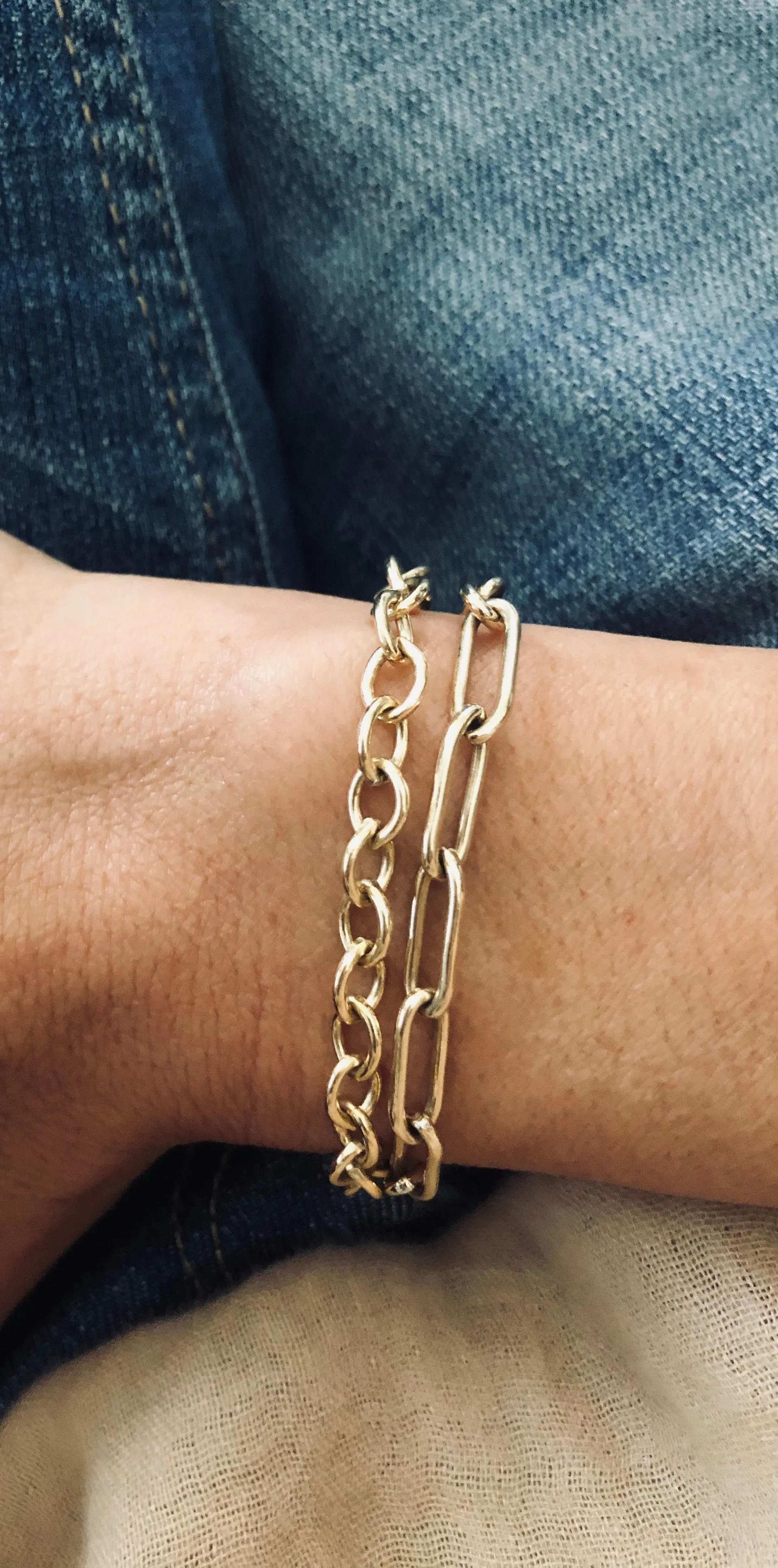 Link Chain Bracelet - 14K Gold Filled