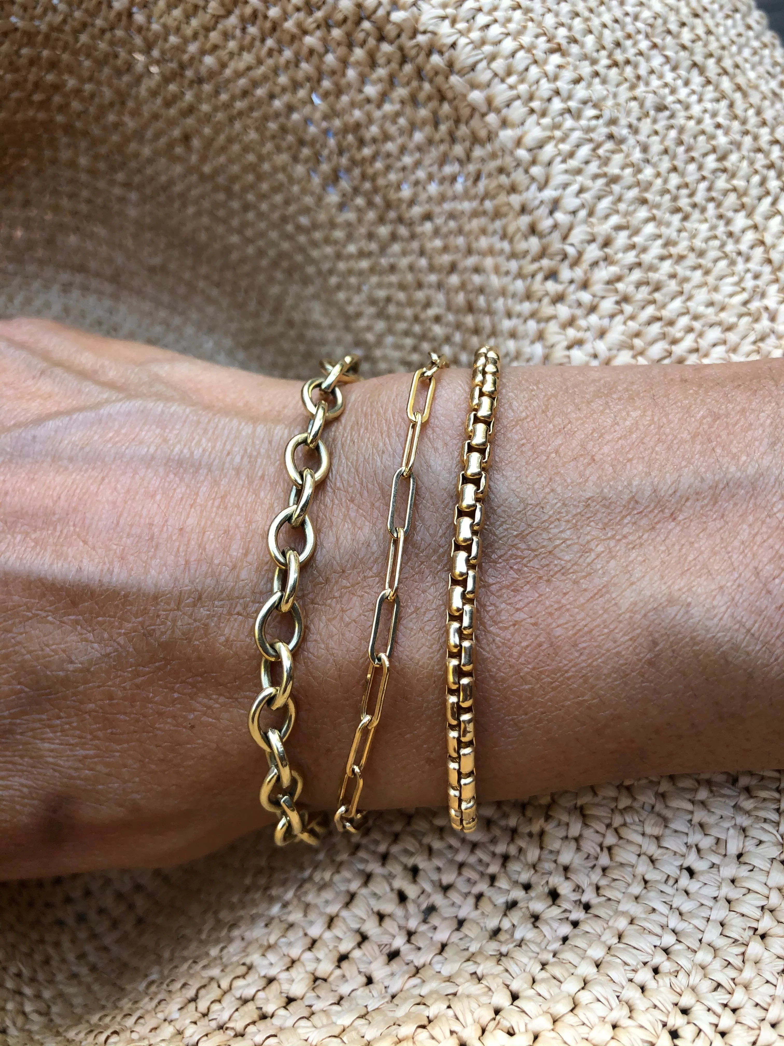 Link Chain Bracelet - 14K Gold Filled