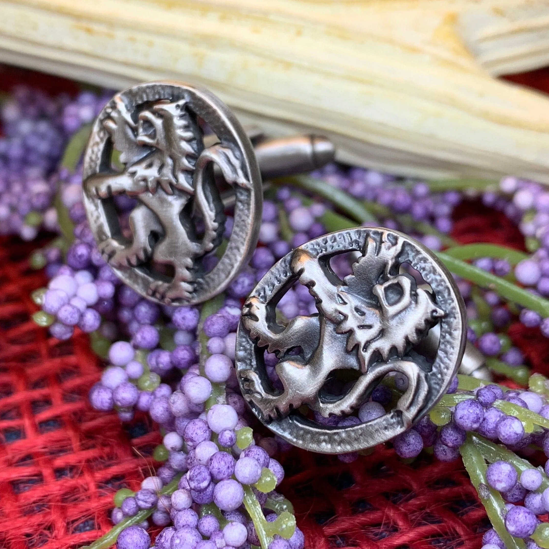 Lion of Scotland Cuff Links